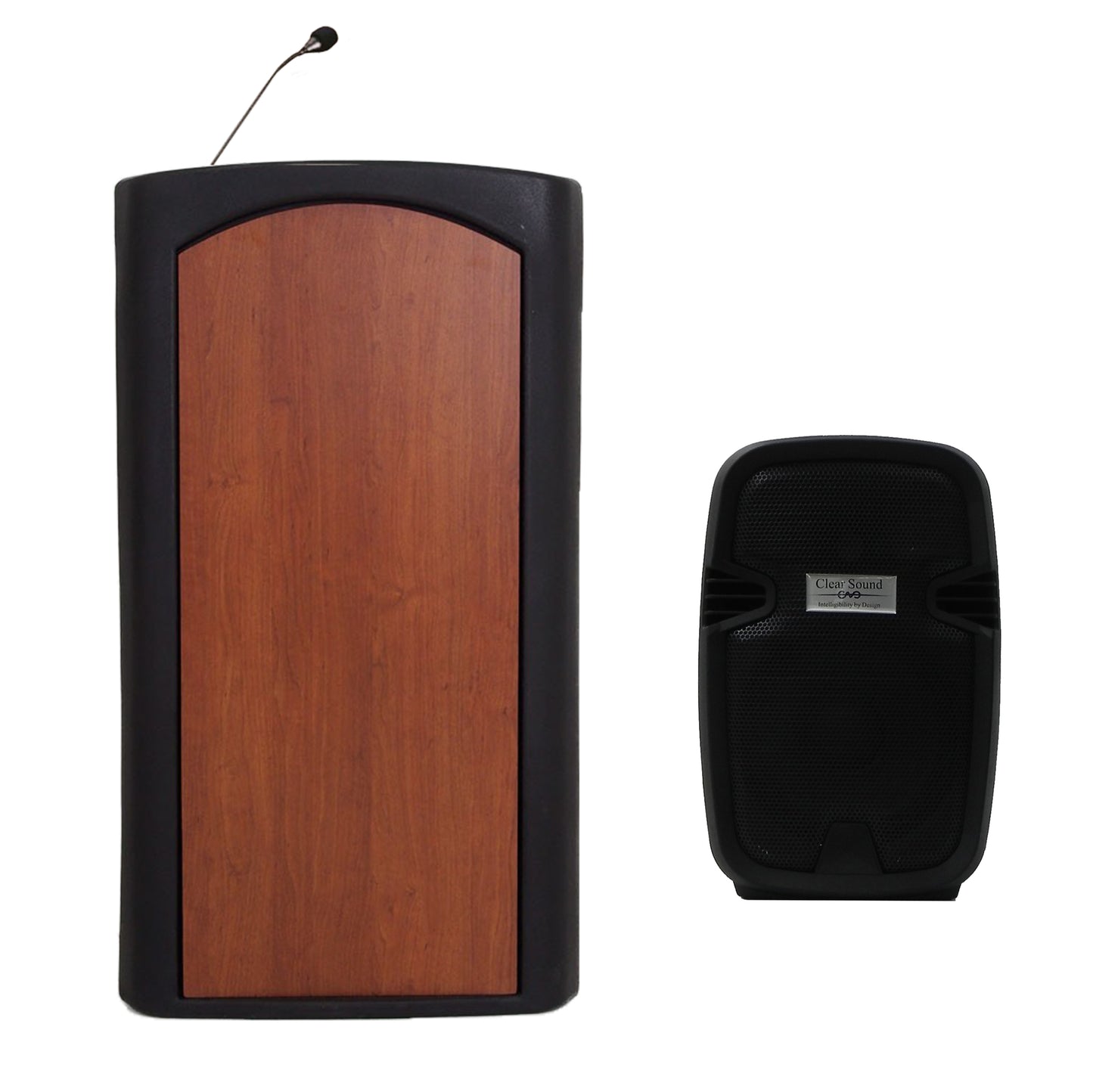 *Classic Podium Lectern, with UHF speaker