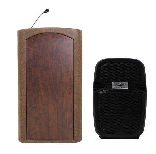 Accent Classic Freedom UHF Podium Lectern, Bronze Granite - Dan James Original