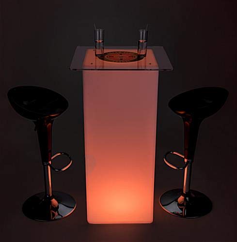 Accent LED Glowing Table Base