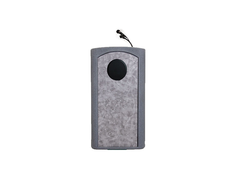 Accent Classic Presenter Podium Lectern Internal Speaker, Gray Granite - Dan James Original