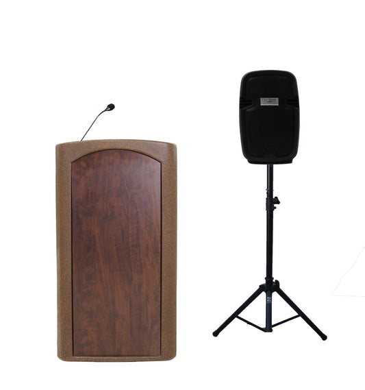 Accent Classic Freedom 8" Speaker Podium Lectern, Bronze - Dan James Original