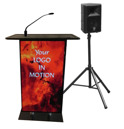 Accent Full Monitor Presenter Podium with Monitor