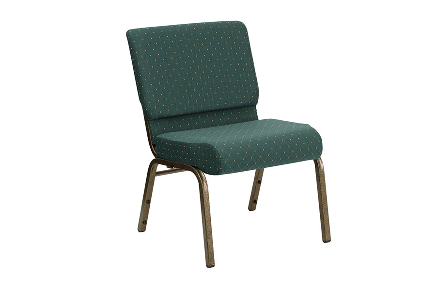 HERCULES Series Green Dot Patterned Fabric Chair