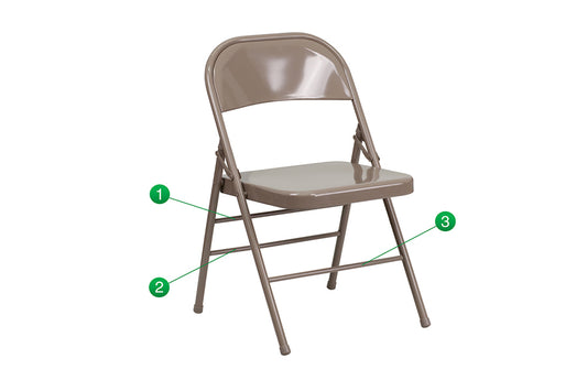 HERCULES Series Triple Braced Chair