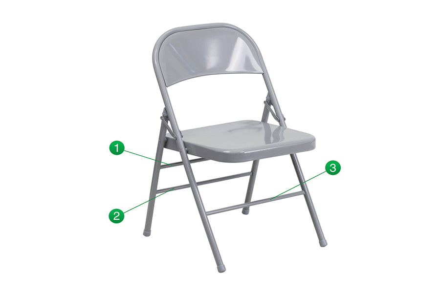 HERCULES Series Triple Braced Chair