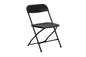 HERCULES Series Premium Black Plastic Chair