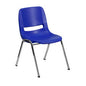 Hercules Series Navy Stack Chair