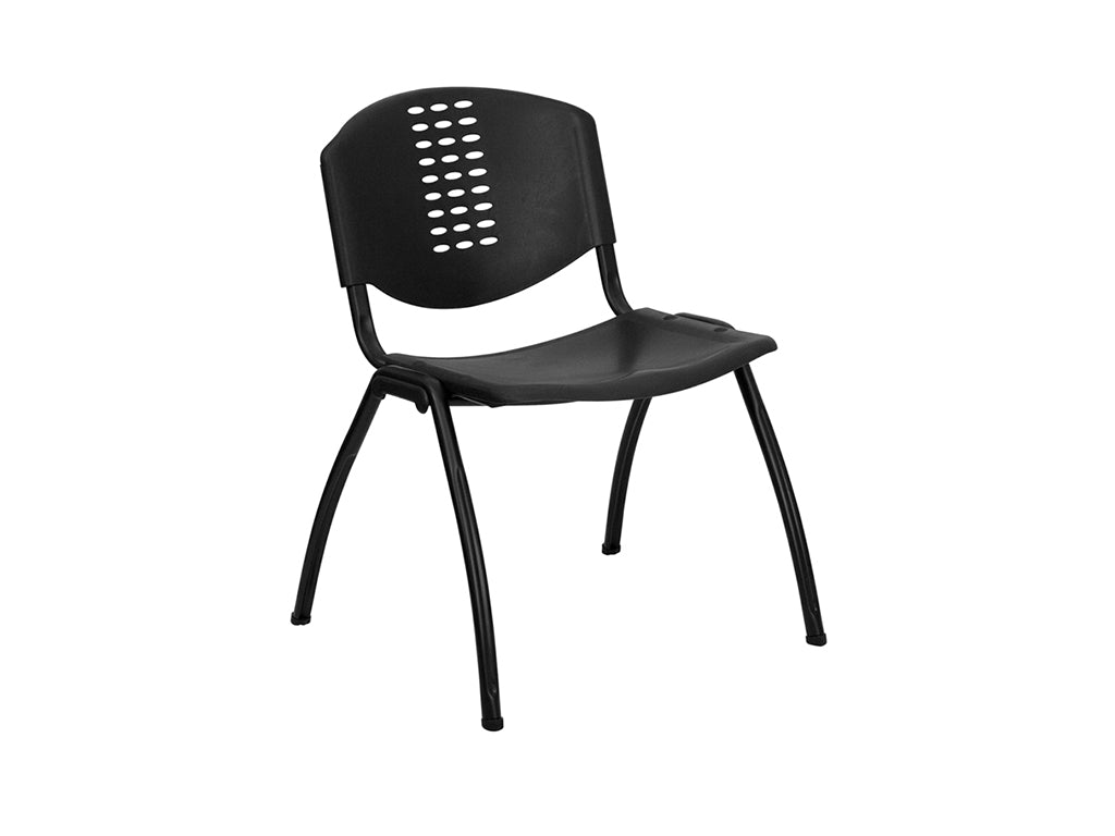 HERCULES Series Black Plastic Chair