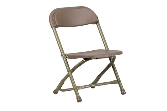 Kids Brown Plastic Folding Chair