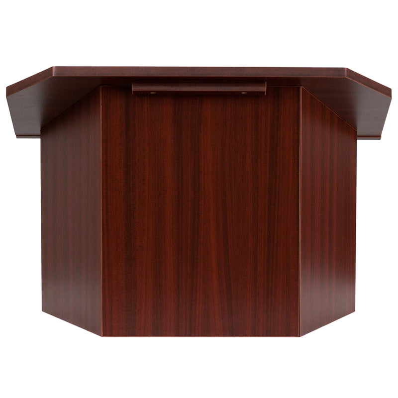 Foldable Mahogany Table Top Lectern